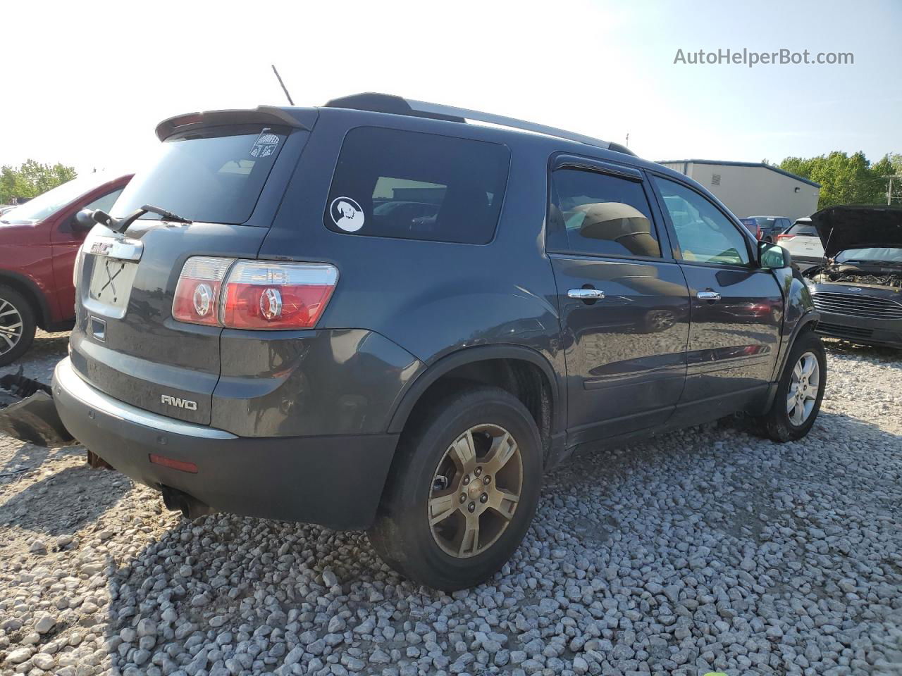 2012 Gmc Acadia Sle Gray vin: 1GKKVPED7CJ404592