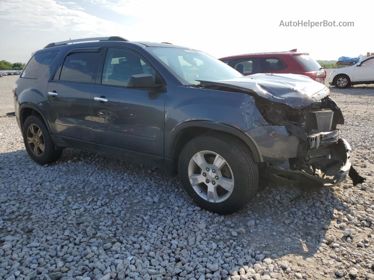 2012 Gmc Acadia Sle Gray vin: 1GKKVPED7CJ404592