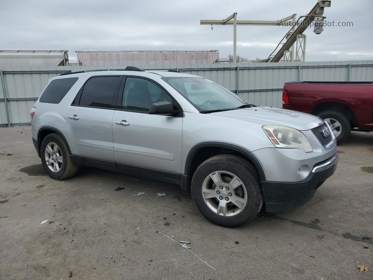 2012 Gmc Acadia Sle Silver vin: 1GKKVPED8CJ187800