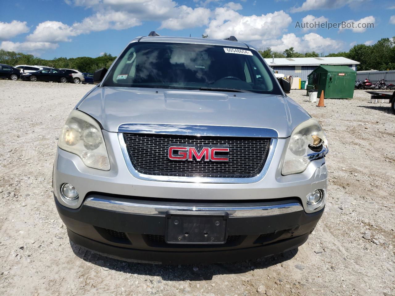 2012 Gmc Acadia Sle Silver vin: 1GKKVPED8CJ224134