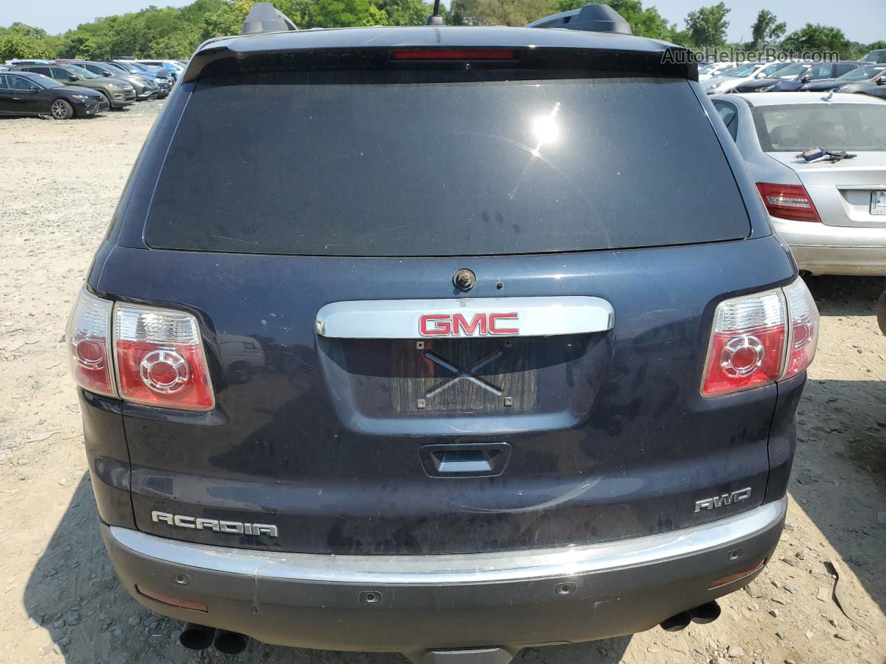 2012 Gmc Acadia Sle Blue vin: 1GKKVPED8CJ351627