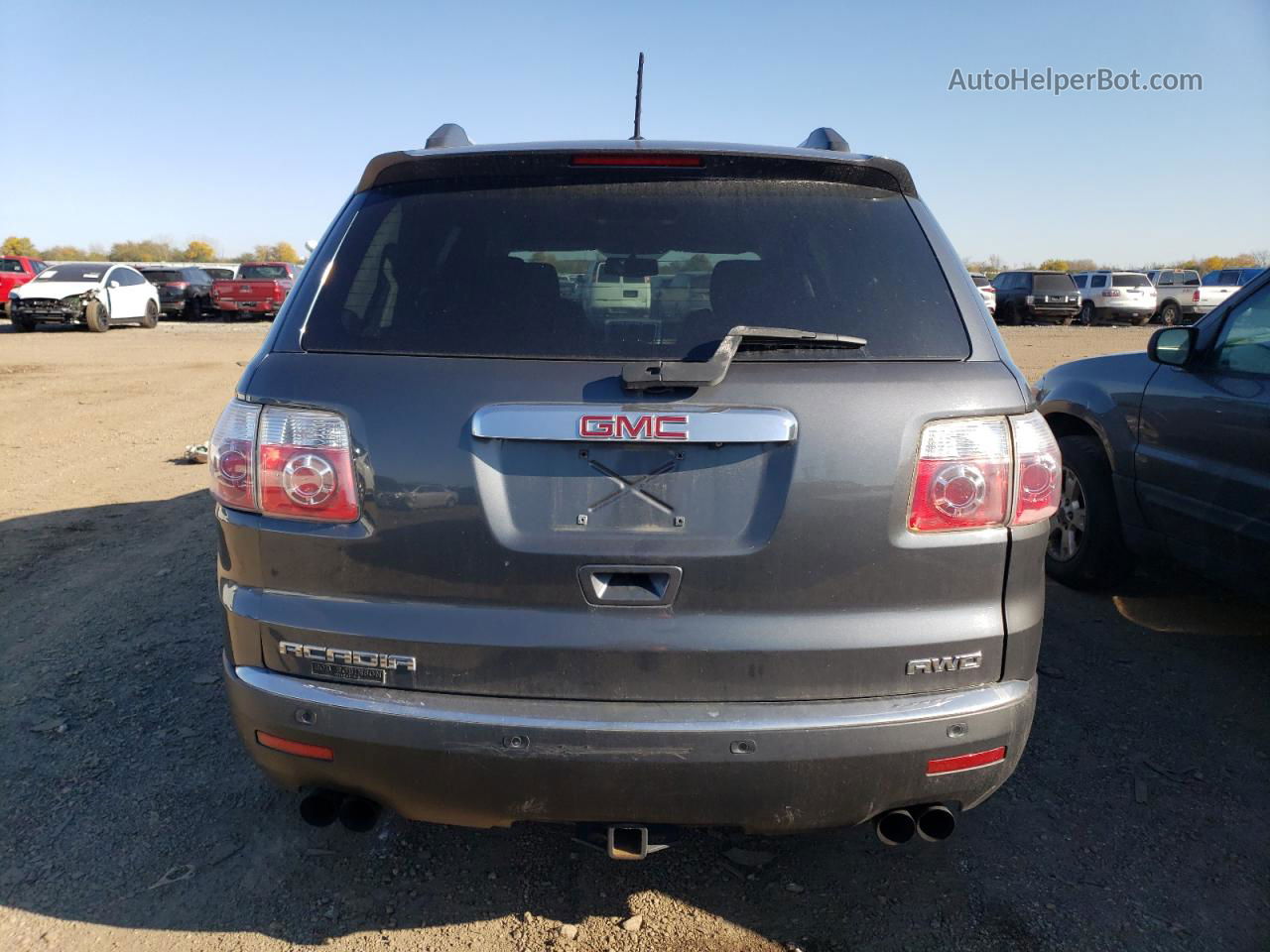 2012 Gmc Acadia Sle Gray vin: 1GKKVPED8CJ414872