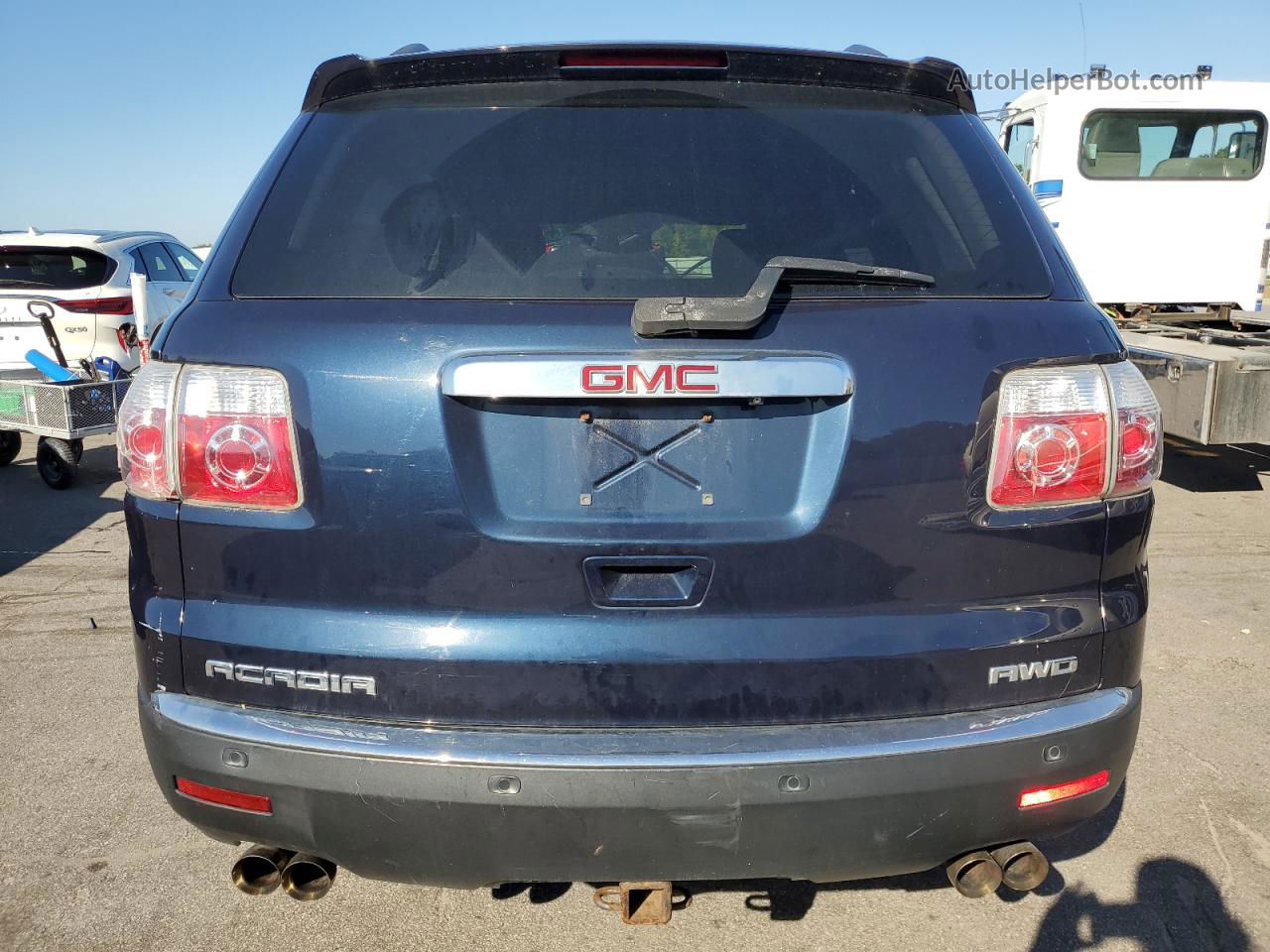 2012 Gmc Acadia Sle Blue vin: 1GKKVPED9CJ149069