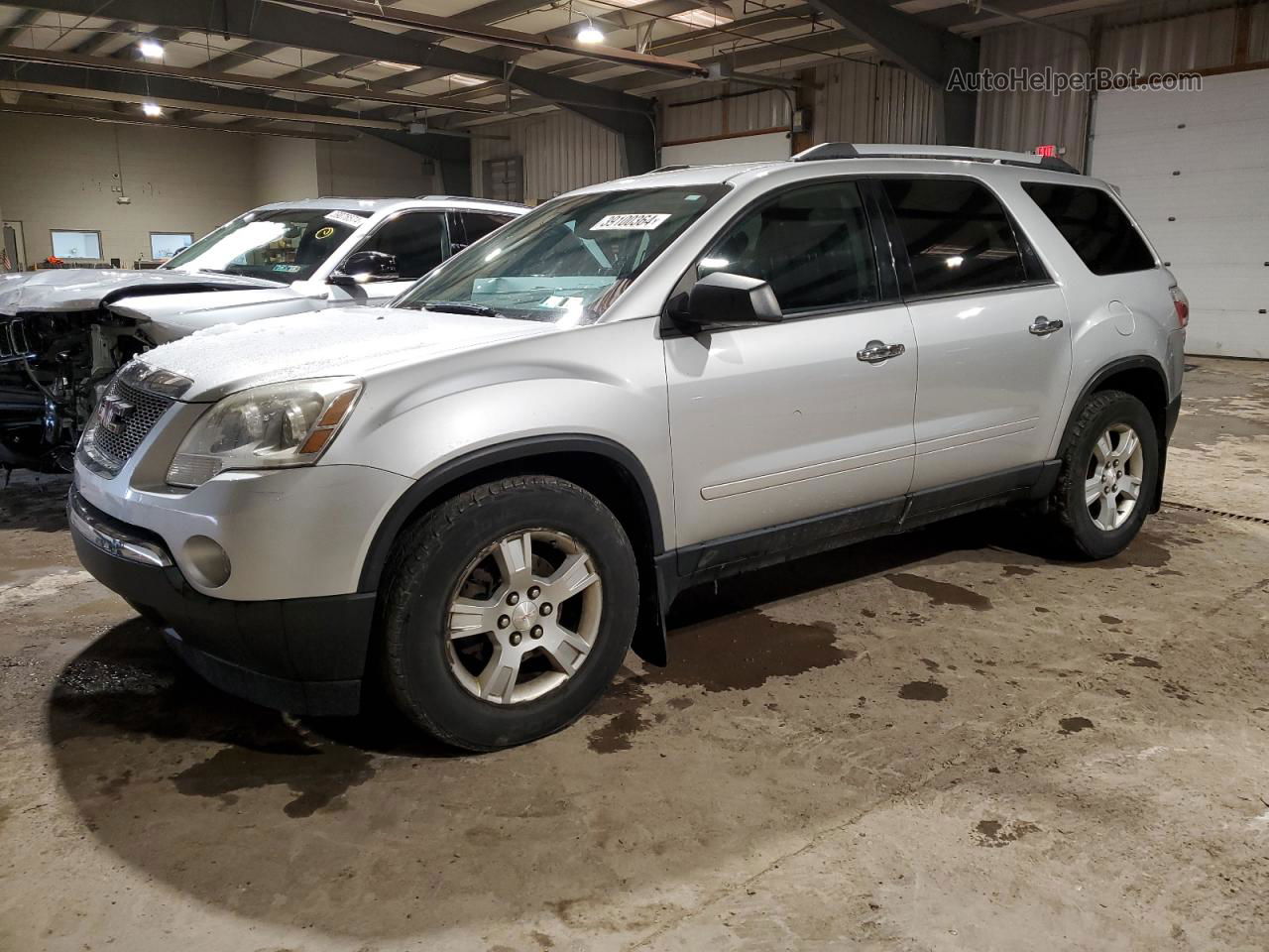 2012 Gmc Acadia Sle Silver vin: 1GKKVPED9CJ197610