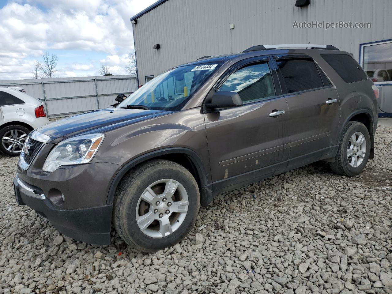 2012 Gmc Acadia Sle Серый vin: 1GKKVPEDXCJ262156