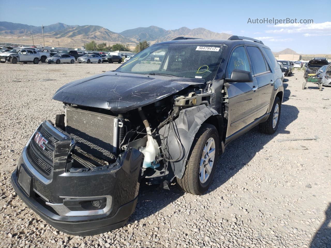 2014 Gmc Acadia Sle Charcoal vin: 1GKKVPKD0EJ200613