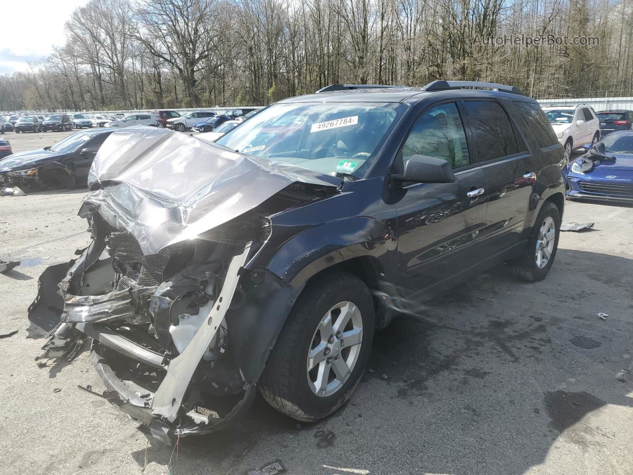 2014 Gmc Acadia Sle Charcoal vin: 1GKKVPKD0EJ279023