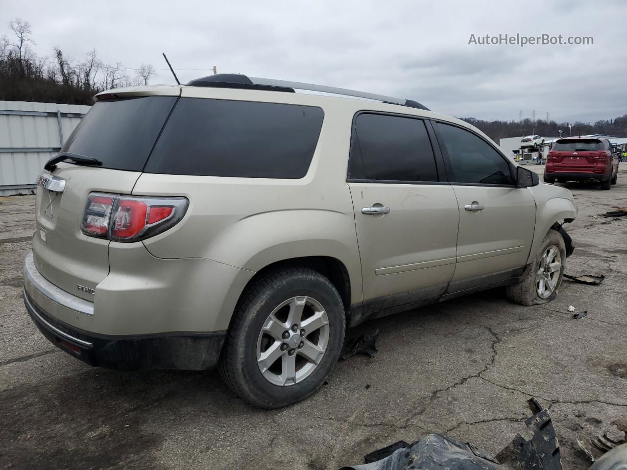 2014 Gmc Acadia Sle Silver vin: 1GKKVPKD0EJ326535