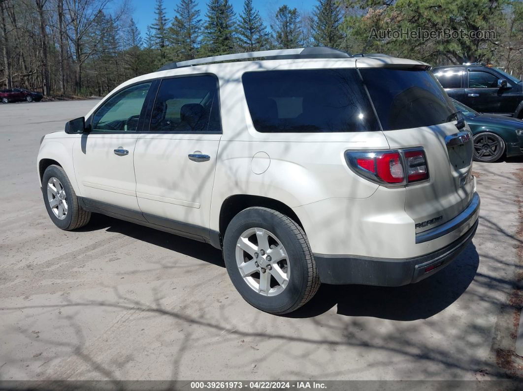 2013 Gmc Acadia Sle-2 White vin: 1GKKVPKD2DJ135746