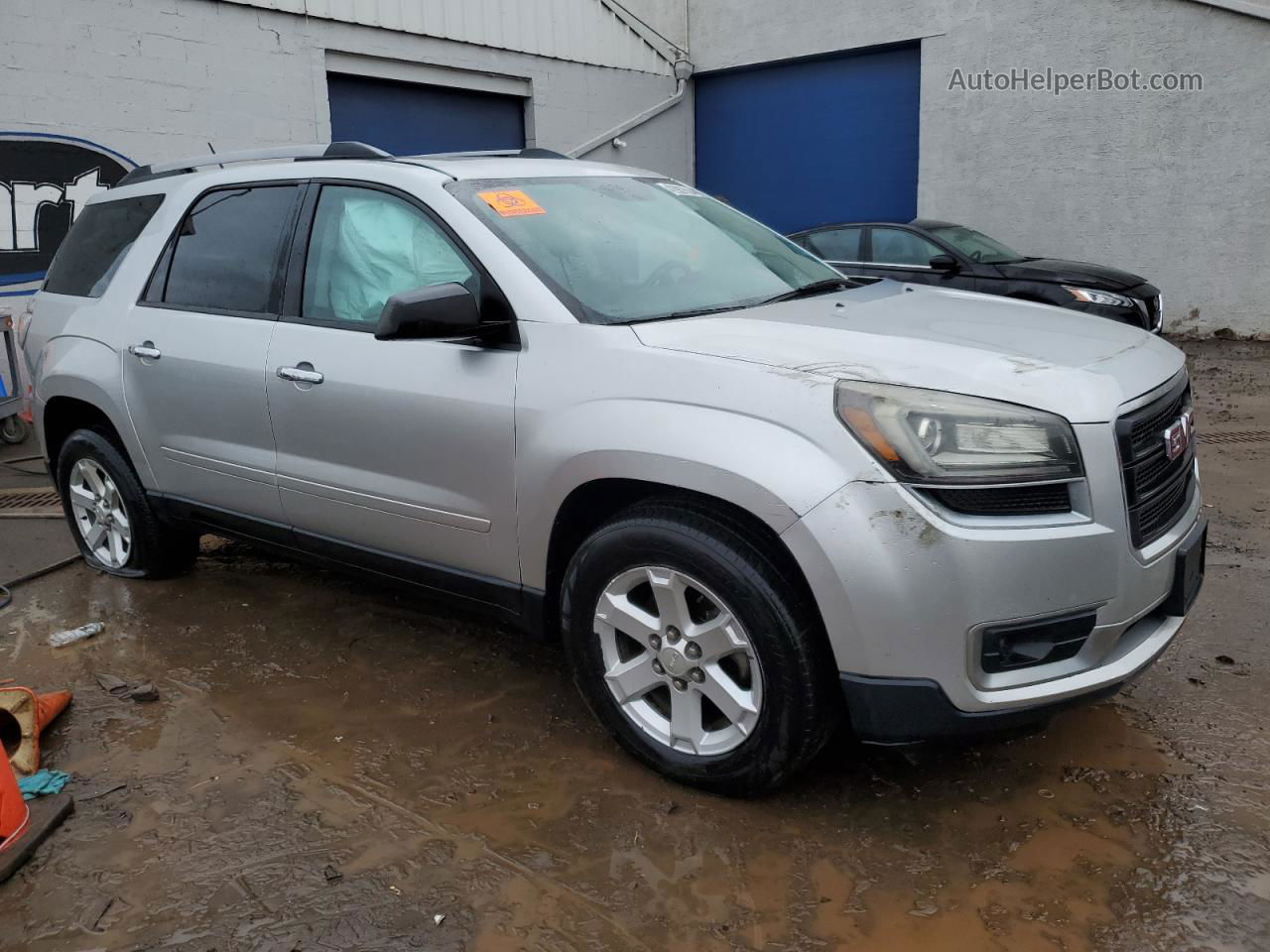 2014 Gmc Acadia Sle Silver vin: 1GKKVPKD2EJ232057