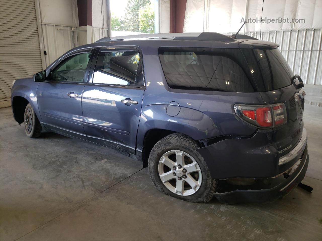 2014 Gmc Acadia Sle Blue vin: 1GKKVPKD3EJ269697