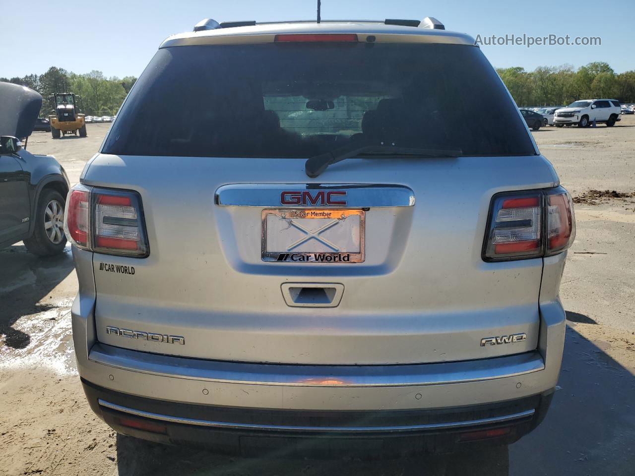 2015 Gmc Acadia Sle Серебряный vin: 1GKKVPKD3FJ217701