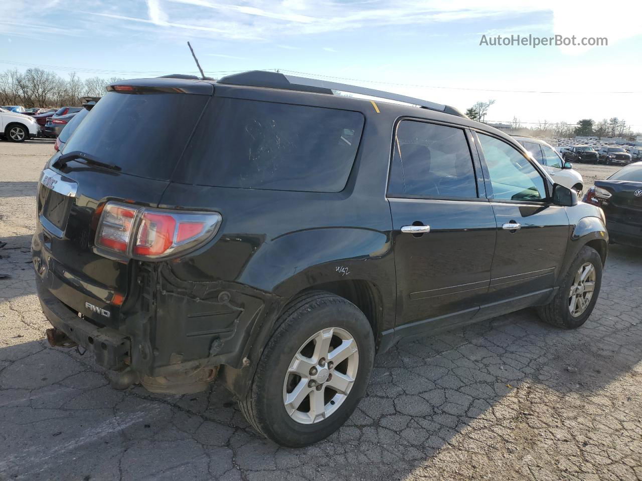 2013 Gmc Acadia Sle Черный vin: 1GKKVPKD4DJ200810