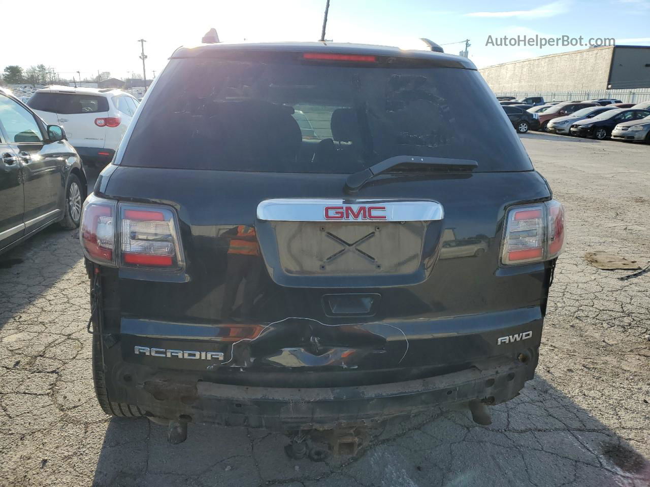 2013 Gmc Acadia Sle Черный vin: 1GKKVPKD4DJ200810