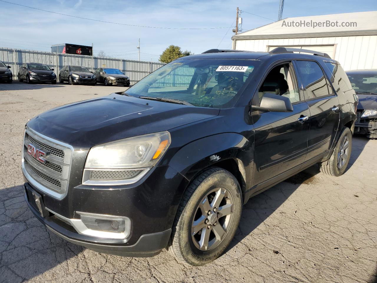 2013 Gmc Acadia Sle Черный vin: 1GKKVPKD4DJ200810