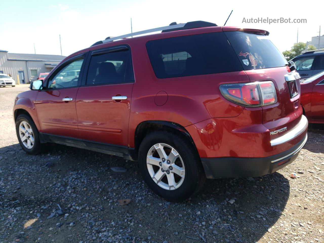 2014 Gmc Acadia Sle Red vin: 1GKKVPKD5EJ245594