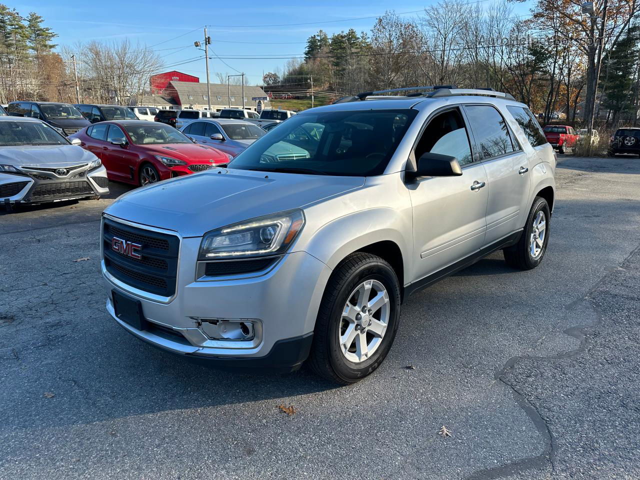 2015 Gmc Acadia Sle Silver vin: 1GKKVPKD5FJ213679