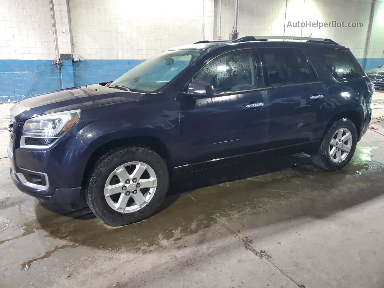 2015 Gmc Acadia Sle Синий vin: 1GKKVPKD5FJ386778