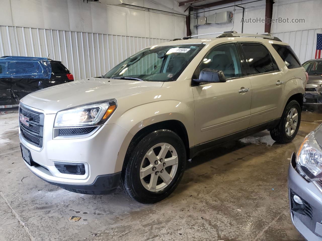 2013 Gmc Acadia Sle Silver vin: 1GKKVPKD6DJ137905