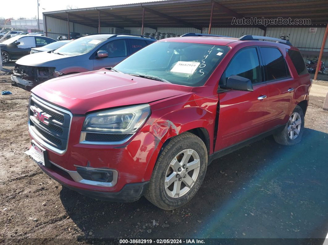 2013 Gmc Acadia Sle-2 Темно-бордовый vin: 1GKKVPKD6DJ149505