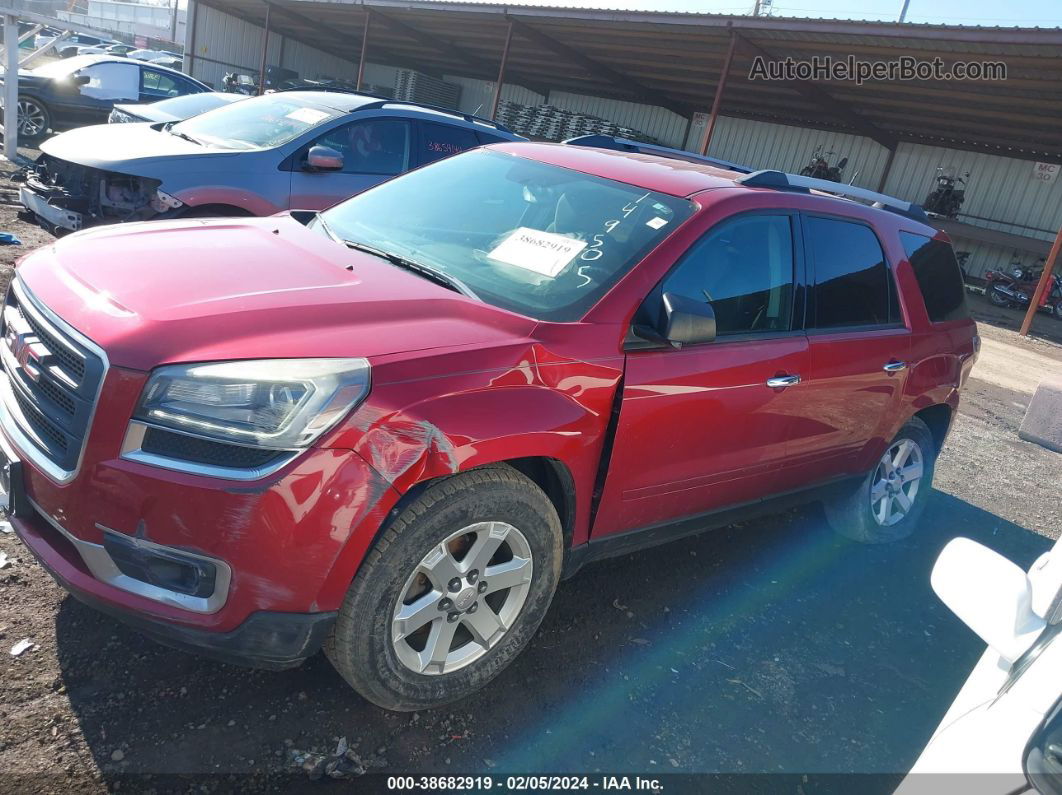 2013 Gmc Acadia Sle-2 Темно-бордовый vin: 1GKKVPKD6DJ149505