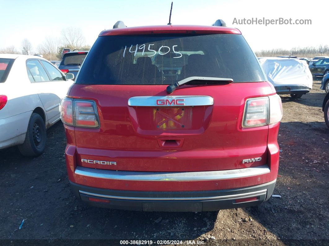 2013 Gmc Acadia Sle-2 Темно-бордовый vin: 1GKKVPKD6DJ149505