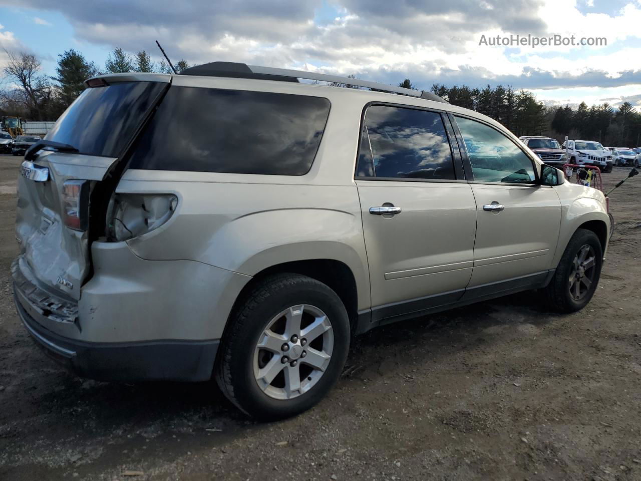 2013 Gmc Acadia Sle Gold vin: 1GKKVPKD6DJ153084