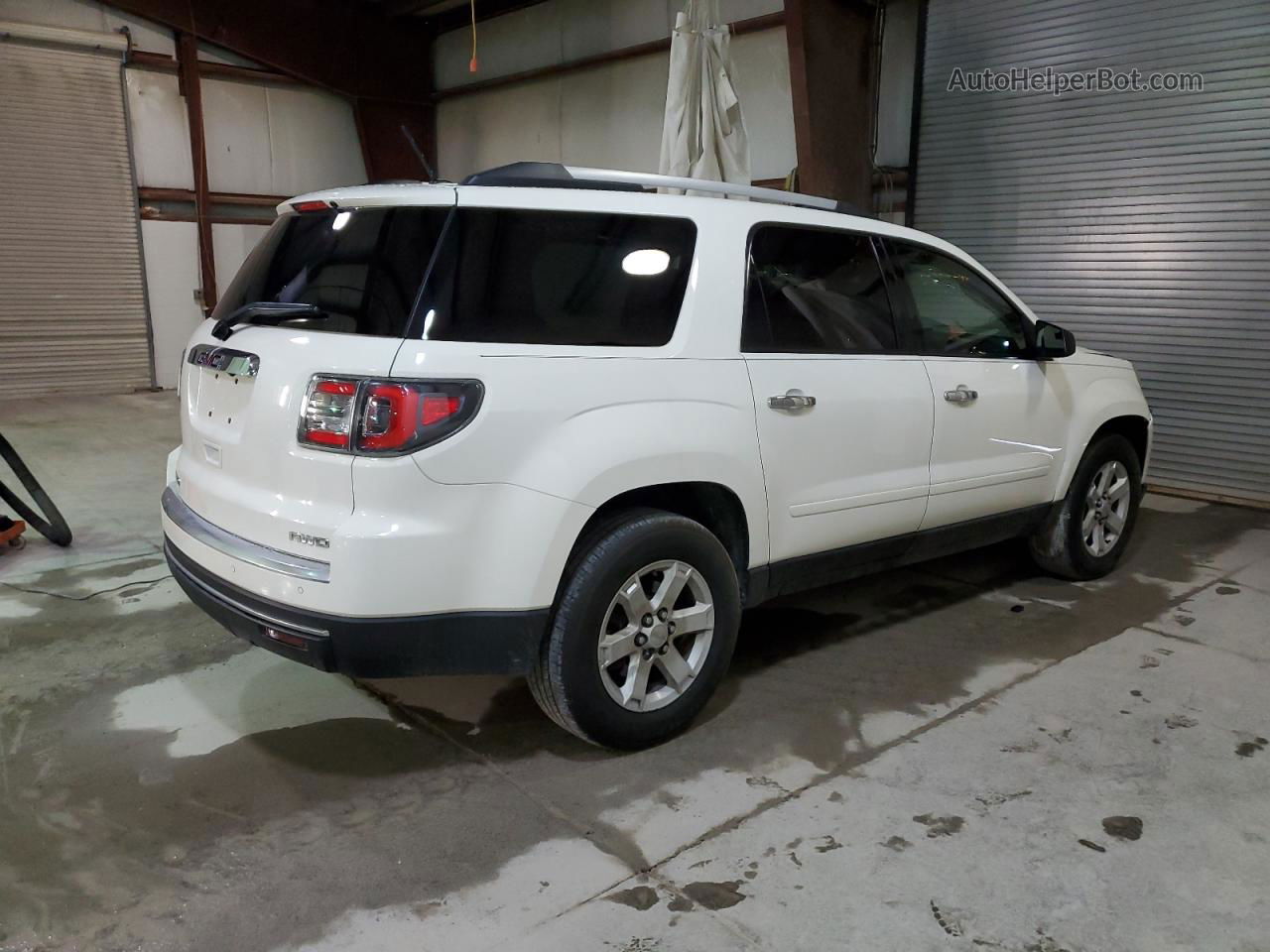 2013 Gmc Acadia Sle White vin: 1GKKVPKD6DJ242783