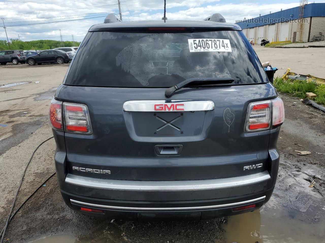 2013 Gmc Acadia Sle Gray vin: 1GKKVPKD6DJ256618