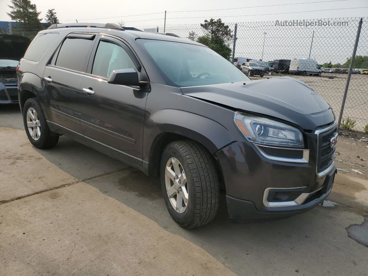 2014 Gmc Acadia Sle Black vin: 1GKKVPKD6EJ294965