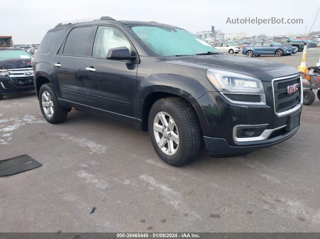 2015 Gmc Acadia Sle-2 Черный vin: 1GKKVPKD6FJ150799