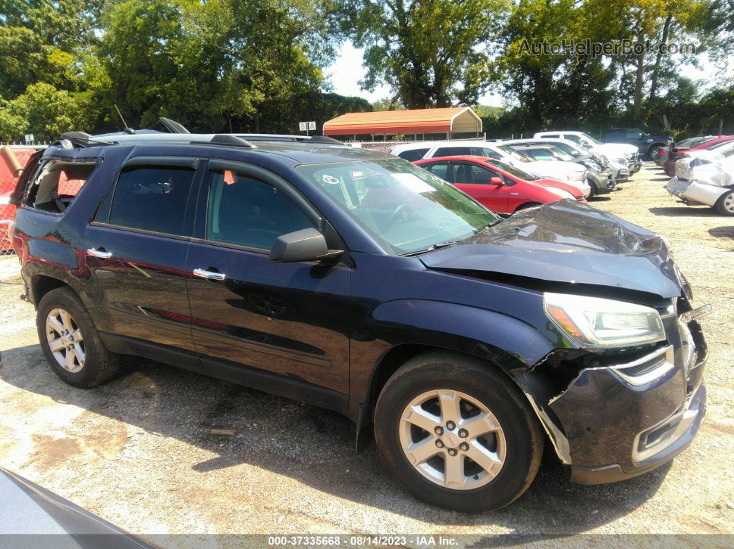 2015 Gmc Acadia Sle-2 Синий vin: 1GKKVPKD6FJ330512