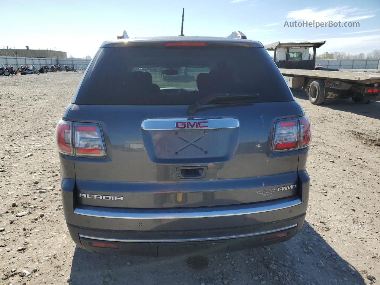 2013 Gmc Acadia Sle Gray vin: 1GKKVPKD7DJ155409