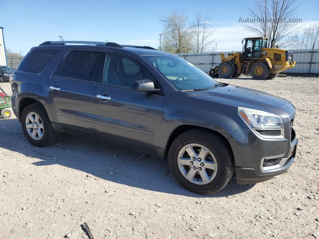 2013 Gmc Acadia Sle Gray vin: 1GKKVPKD7DJ155409