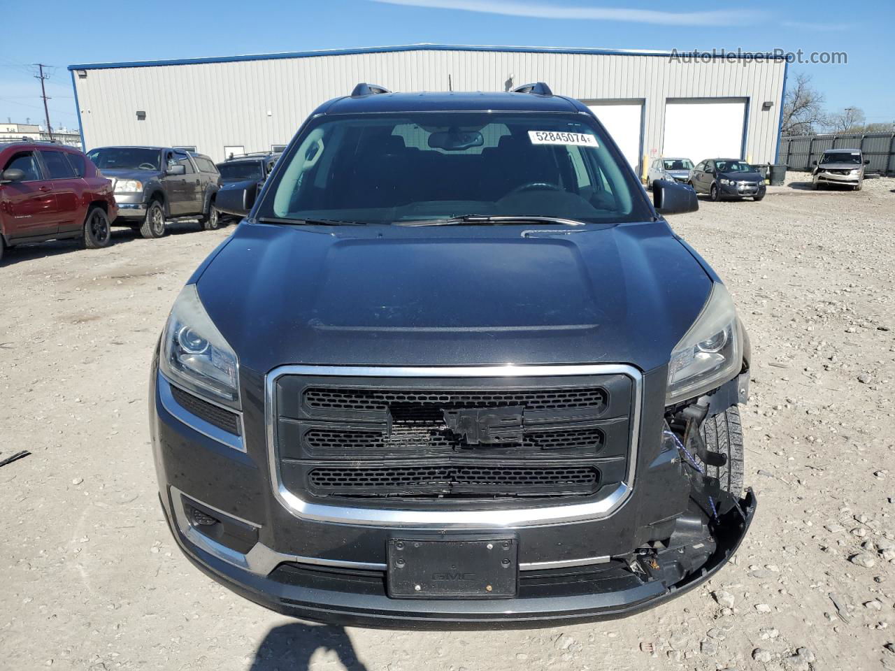 2013 Gmc Acadia Sle Gray vin: 1GKKVPKD7DJ155409