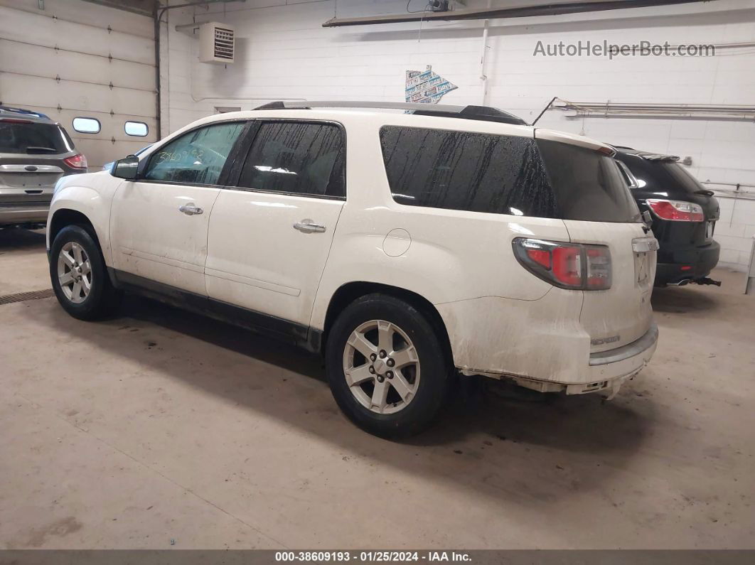 2014 Gmc Acadia Sle-2 Белый vin: 1GKKVPKD7EJ203993