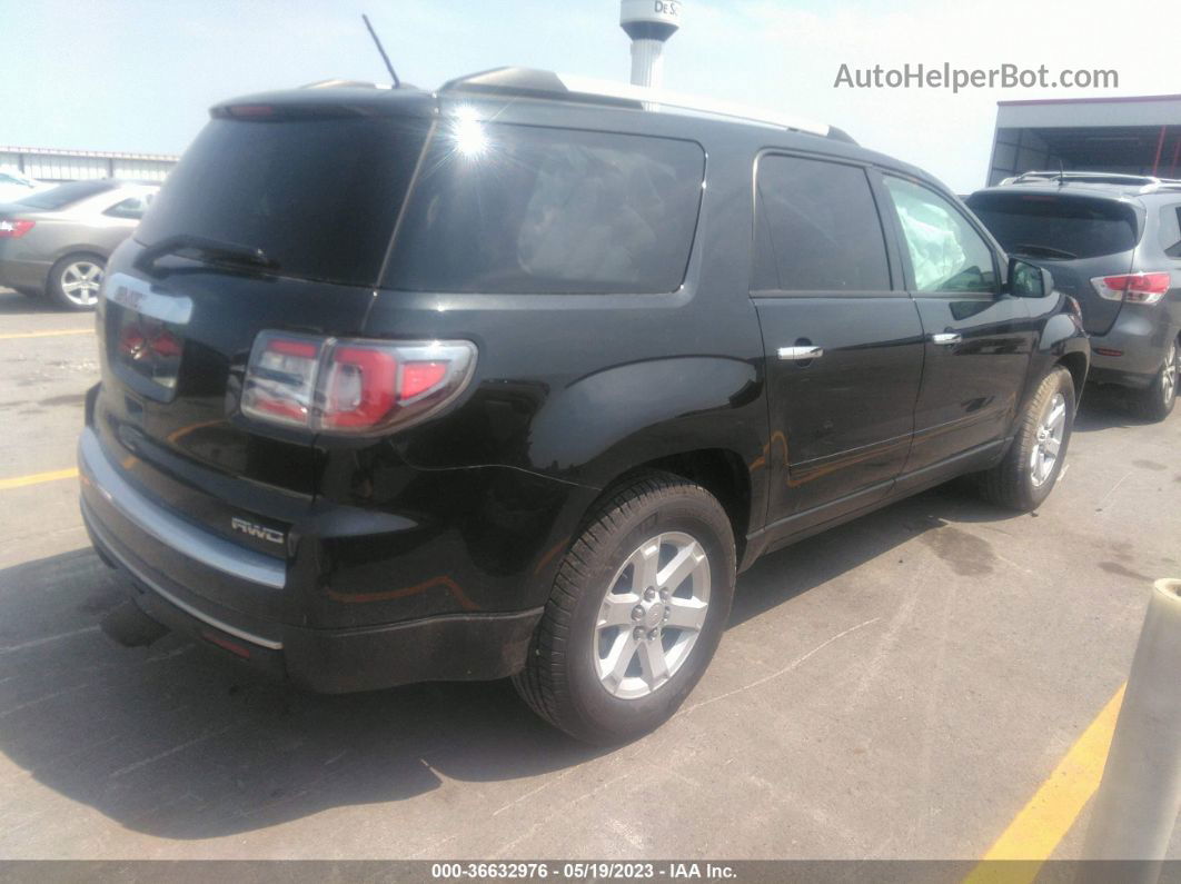 2014 Gmc Acadia Sle Black vin: 1GKKVPKD7EJ218848