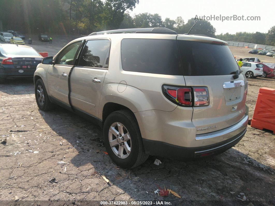 2013 Gmc Acadia Sle Золотой vin: 1GKKVPKD8DJ203144