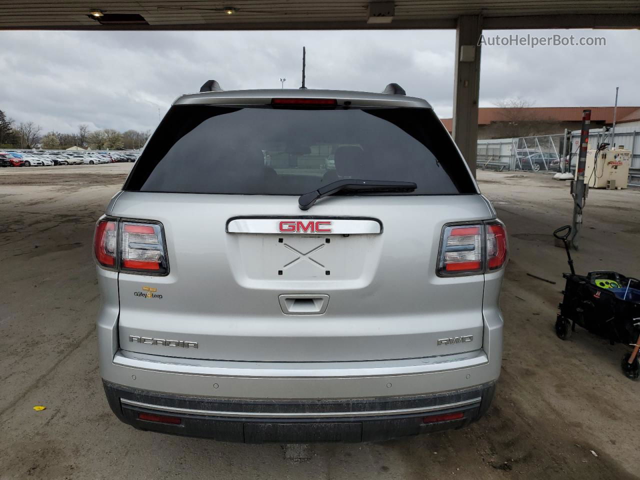 2014 Gmc Acadia Sle Silver vin: 1GKKVPKD8EJ140807