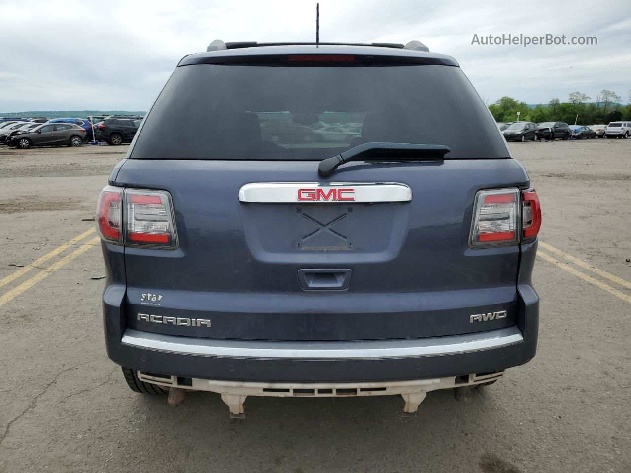 2013 Gmc Acadia Sle Синий vin: 1GKKVPKD9DJ145870