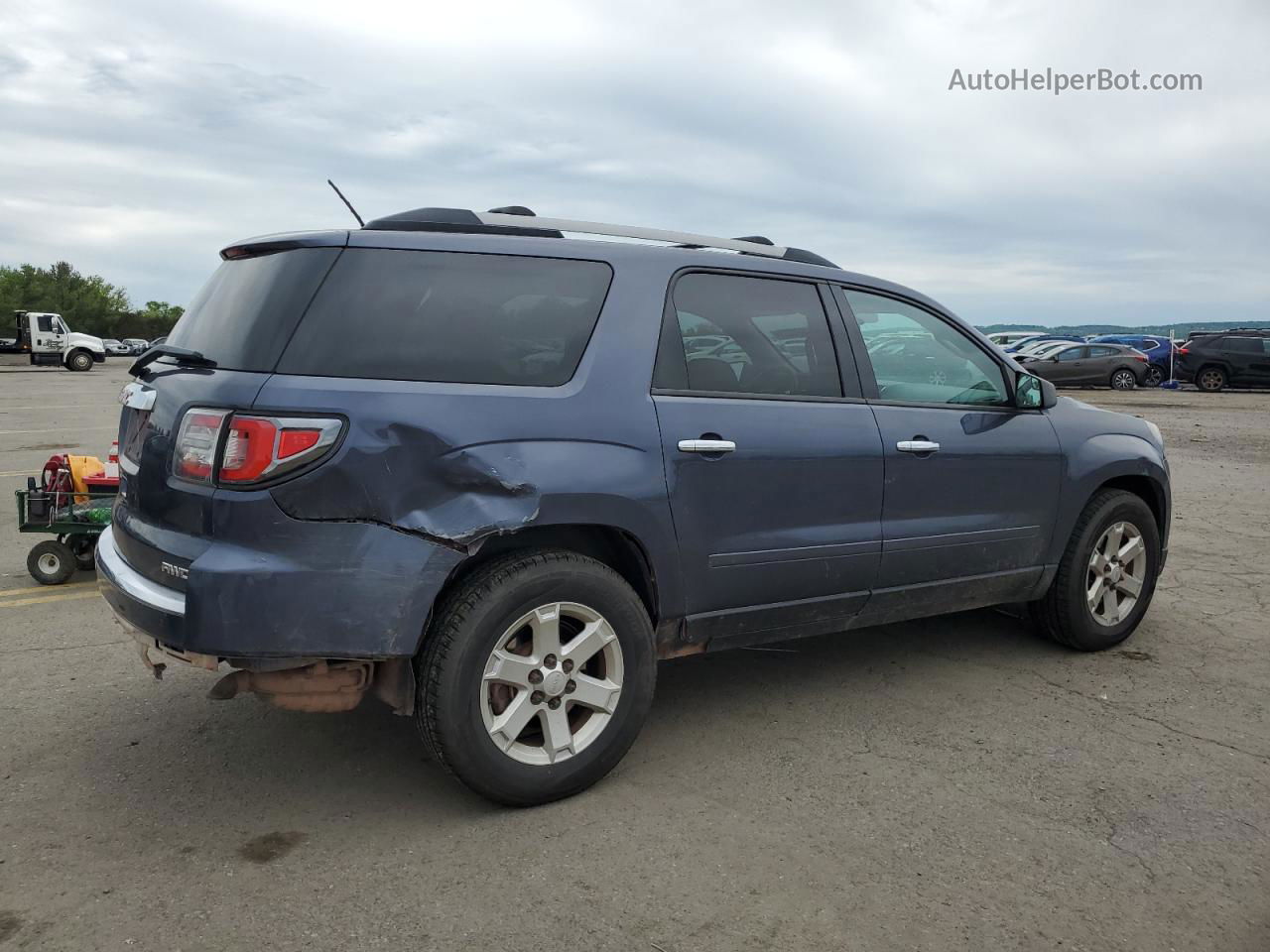 2013 Gmc Acadia Sle Синий vin: 1GKKVPKD9DJ145870