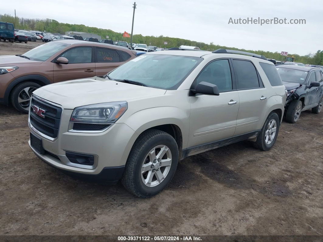 2014 Gmc Acadia Sle-2 Tan vin: 1GKKVPKD9EJ170690