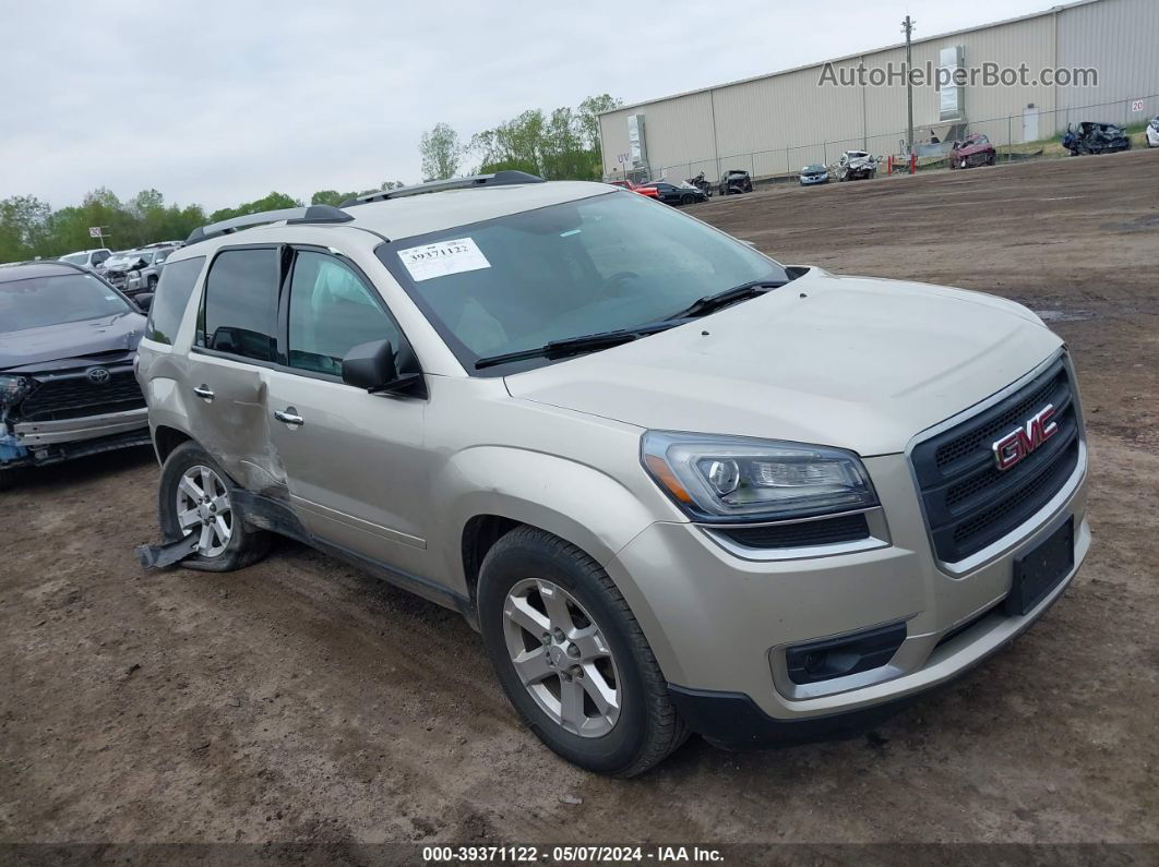 2014 Gmc Acadia Sle-2 Tan vin: 1GKKVPKD9EJ170690