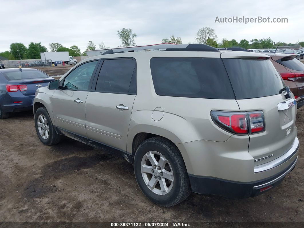 2014 Gmc Acadia Sle-2 Tan vin: 1GKKVPKD9EJ170690