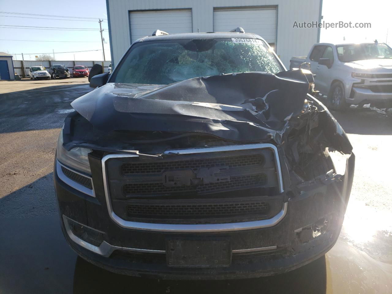 2014 Gmc Acadia Sle Black vin: 1GKKVPKD9EJ341292