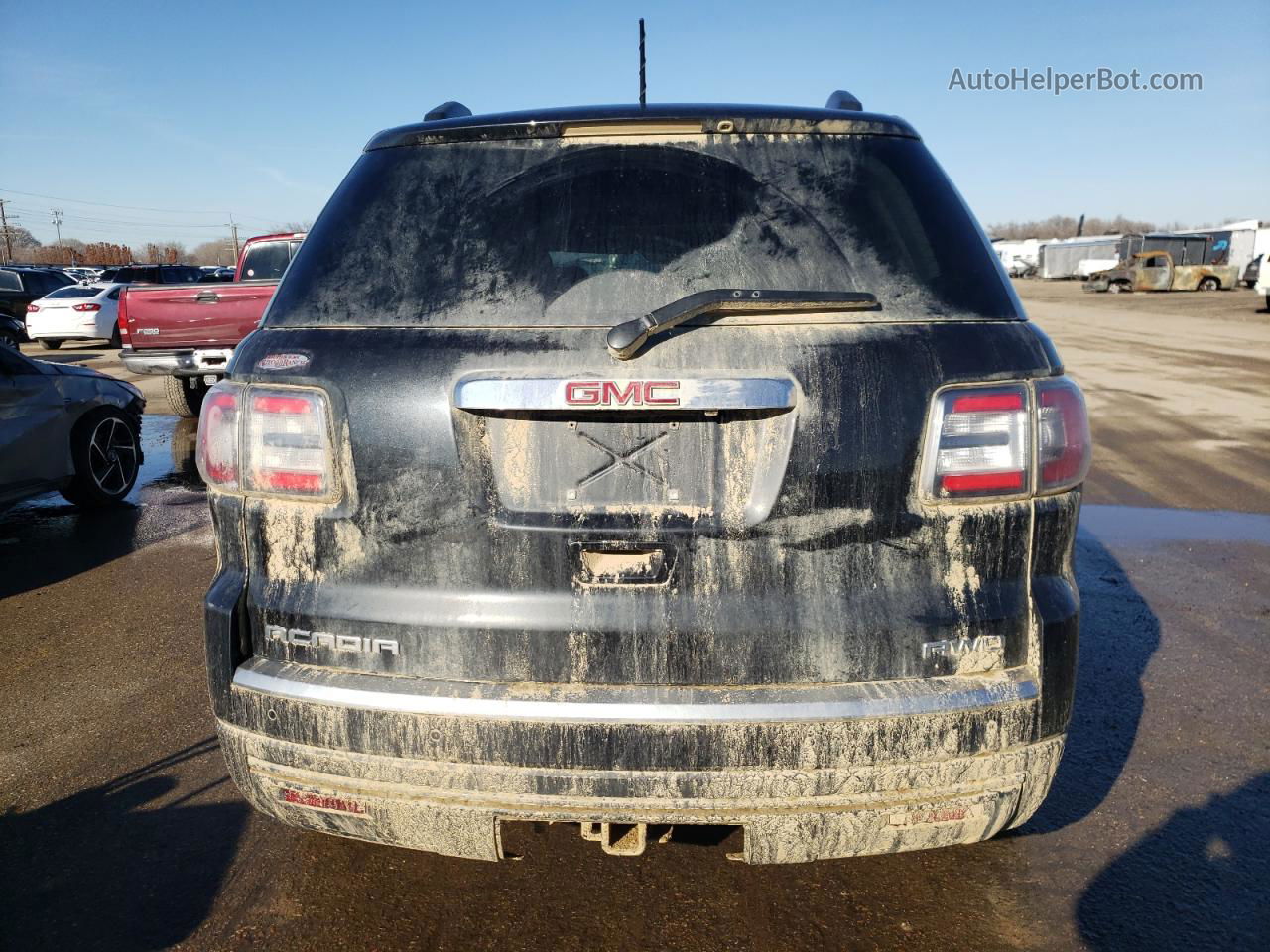 2014 Gmc Acadia Sle Black vin: 1GKKVPKD9EJ341292