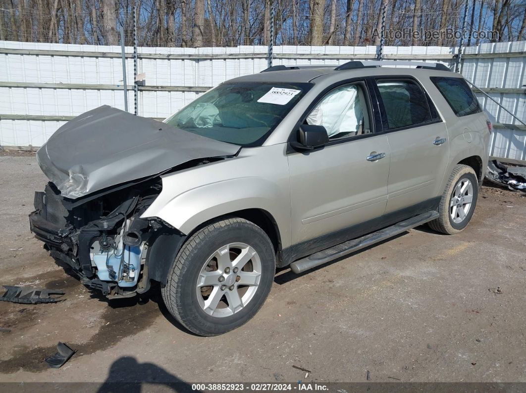 2013 Gmc Acadia Sle-2 Silver vin: 1GKKVPKDXDJ117768