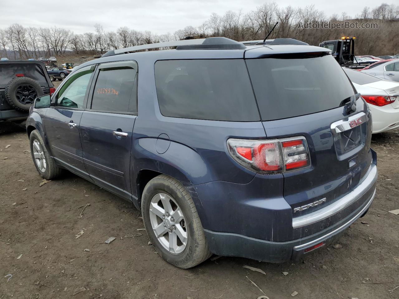 2013 Gmc Acadia Sle Синий vin: 1GKKVPKDXDJ137471