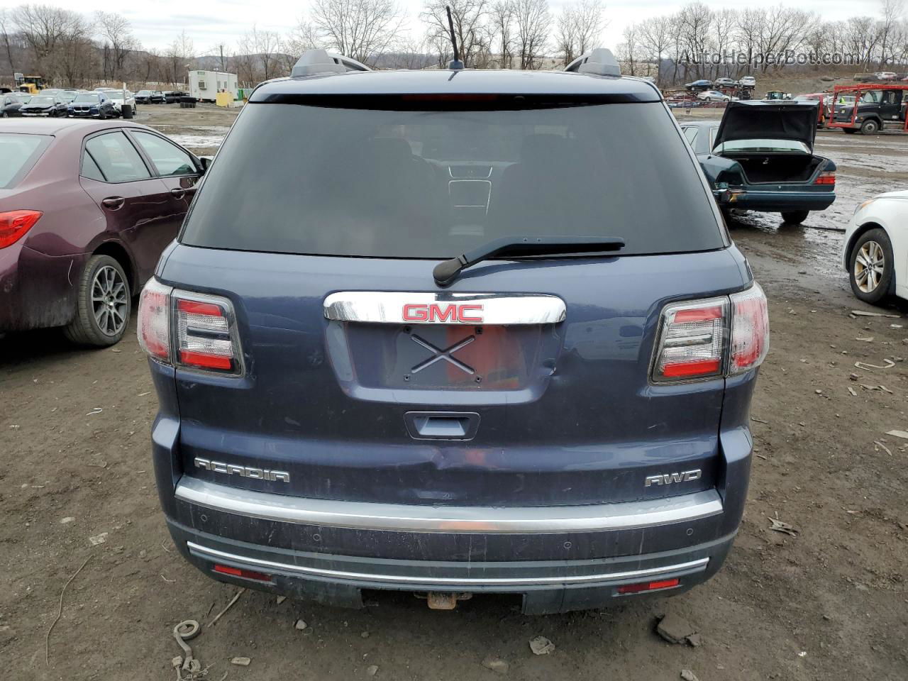 2013 Gmc Acadia Sle Синий vin: 1GKKVPKDXDJ137471