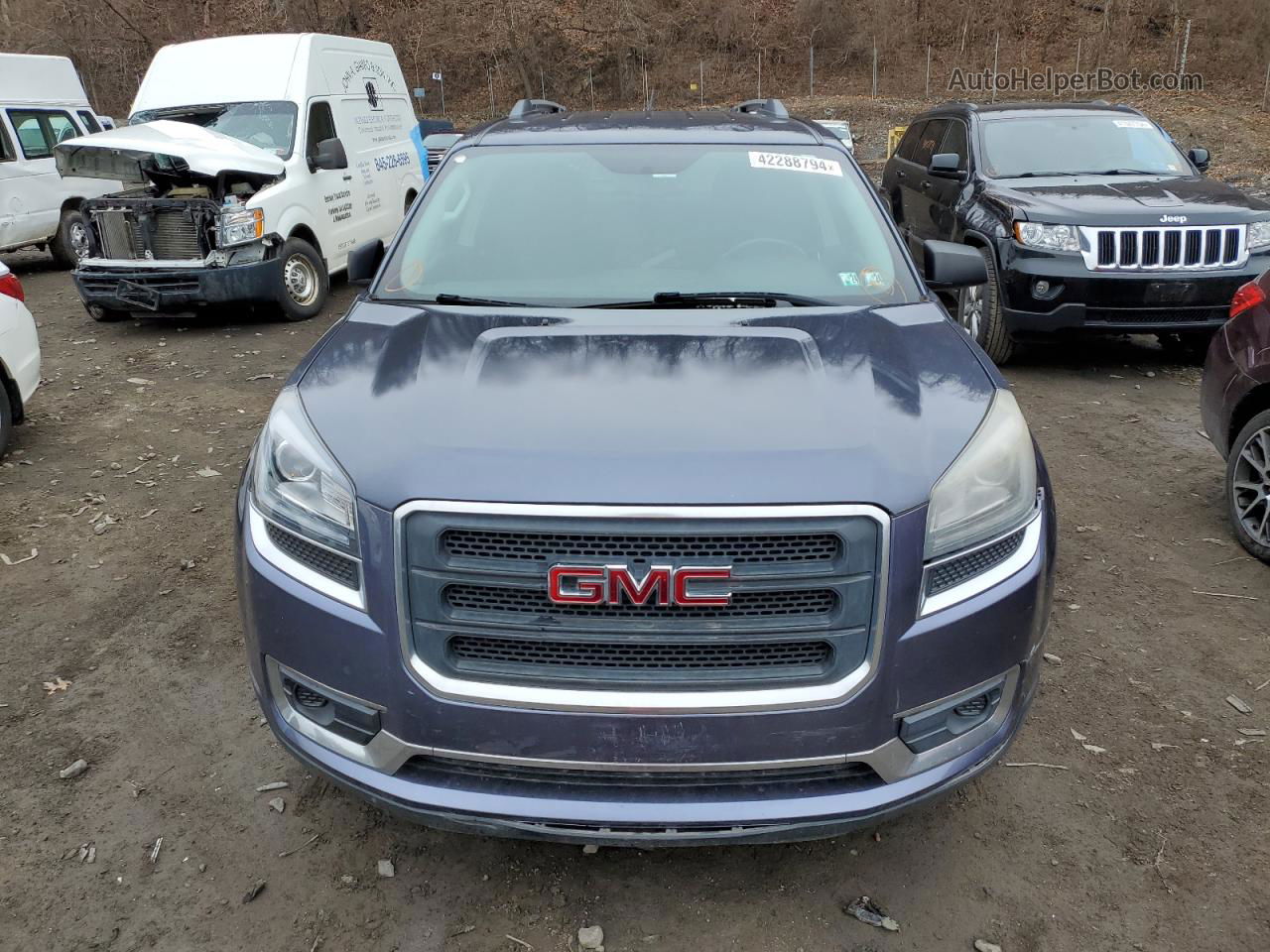 2013 Gmc Acadia Sle Синий vin: 1GKKVPKDXDJ137471